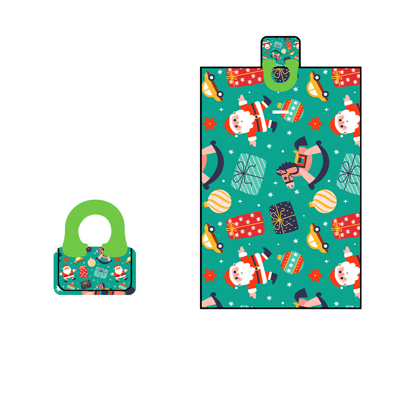 Handle Flannel Fleece Blanket
