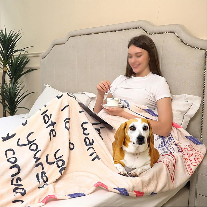 Double-Sided Flannel Fleece Blanket