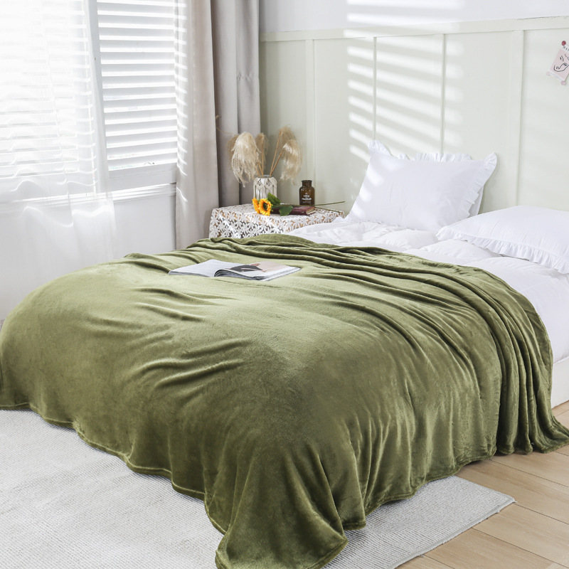 Coral Fleece Thickened Blanket