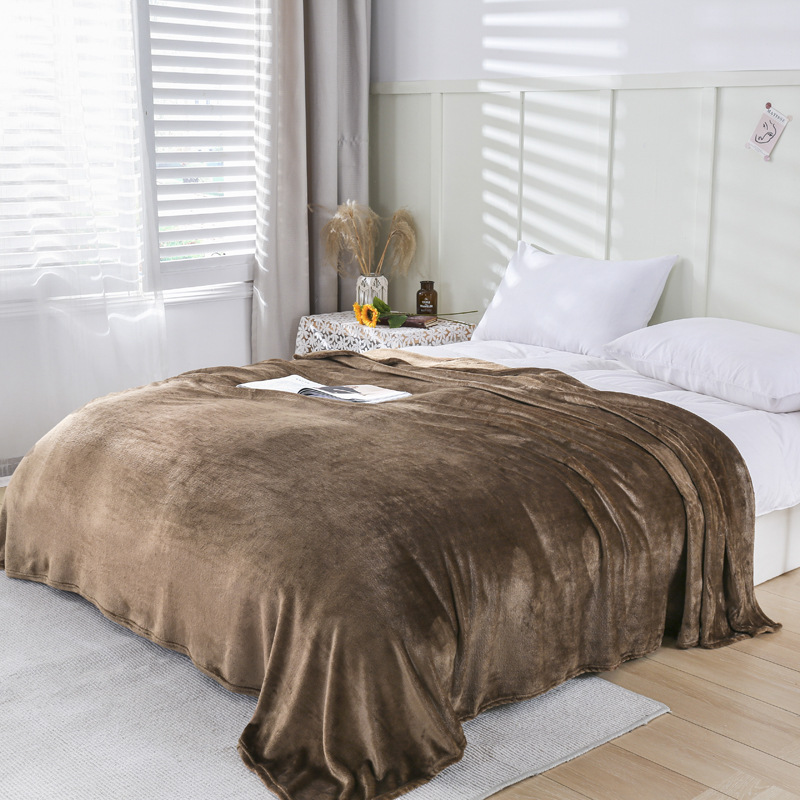 Coral Fleece Thickened Blanket