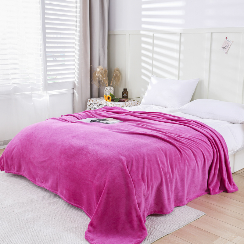 Coral Fleece Thickened Blanket