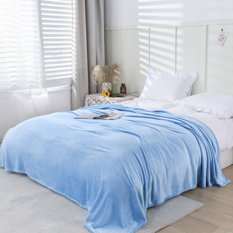 Coral Fleece Thickened Blanket