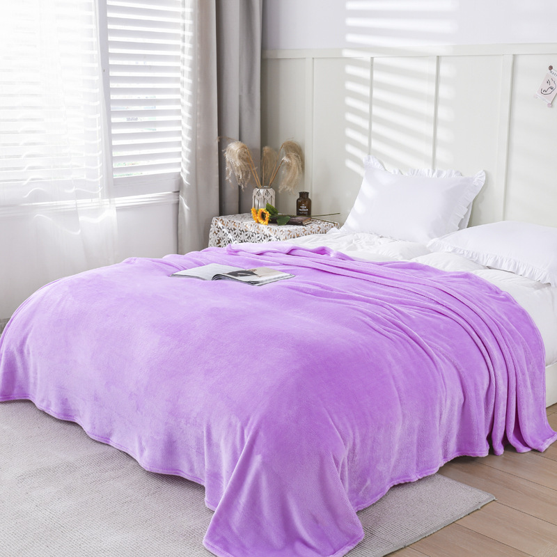 Coral Fleece Thickened Blanket