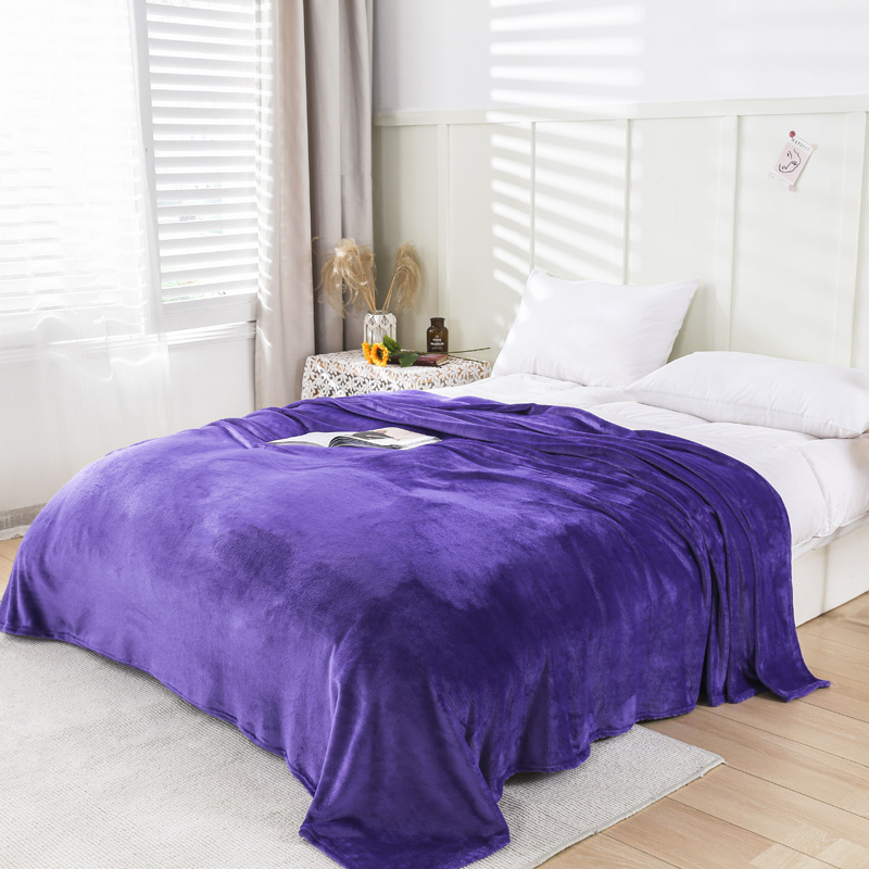 Coral Fleece Thickened Blanket