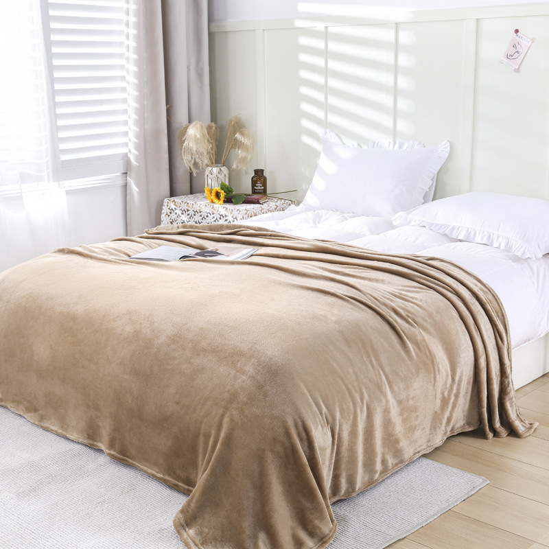 Coral Fleece Thickened Blanket