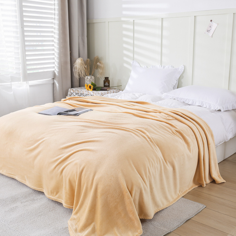 Coral Fleece Thickened Blanket
