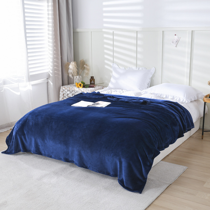 Coral Fleece Thickened Blanket