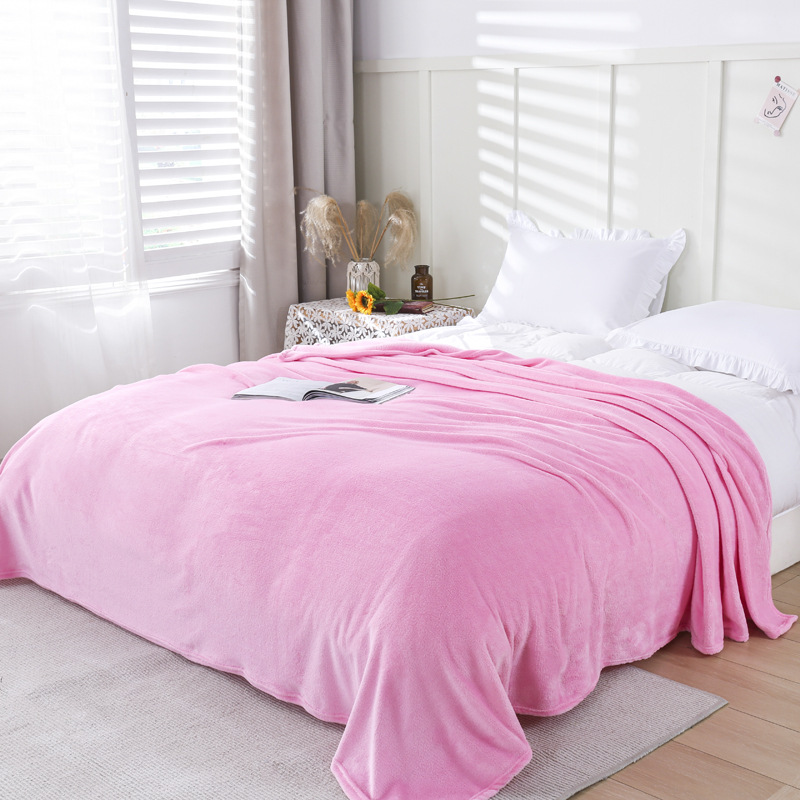 Coral Fleece Thickened Blanket