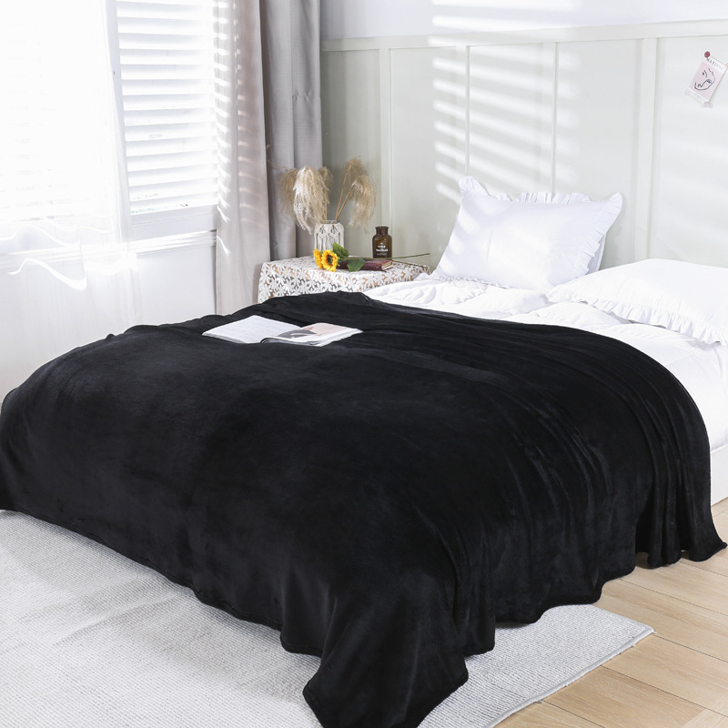 Coral Fleece Thickened Blanket