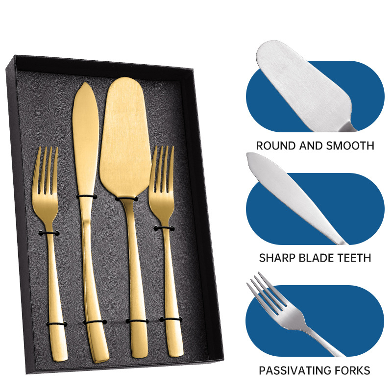 4-Piece Stainless Steel Utensil Set