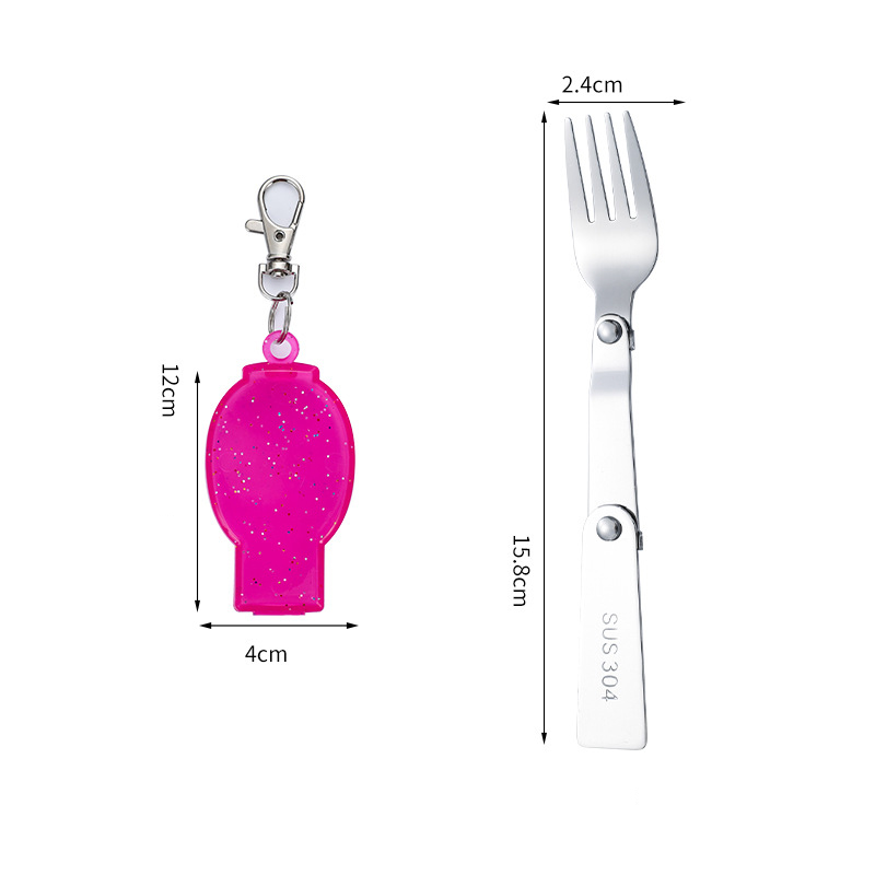 Foldable Stainless Steel Utensil