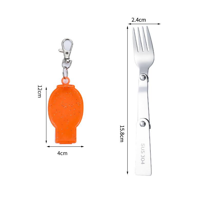 Foldable Stainless Steel Utensil