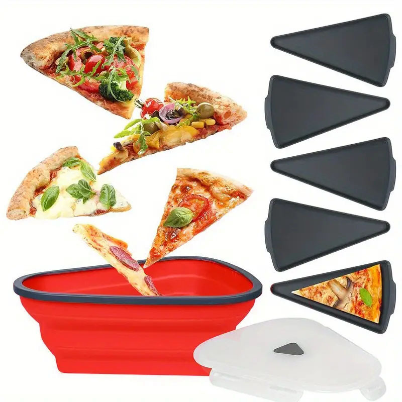 Collapsible Silicone Pizza Storage Container
