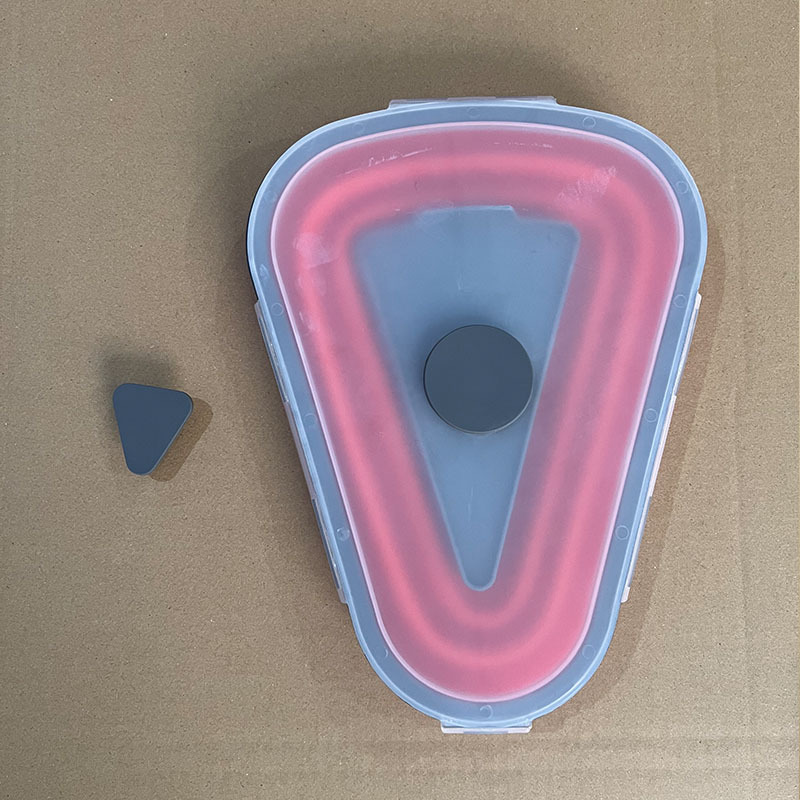 Collapsible Silicone Pizza Storage Container