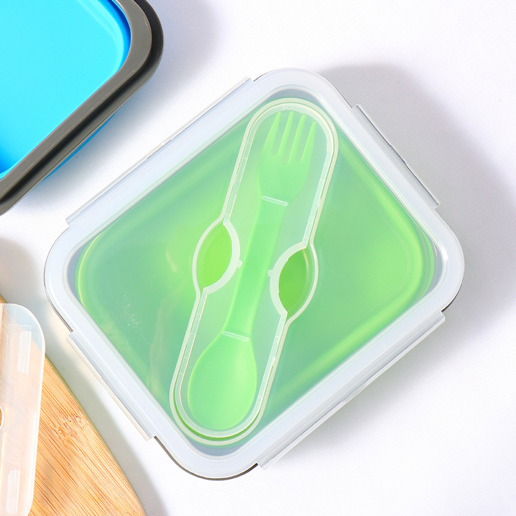 24oz Collapsible Silicone Lunch Box
