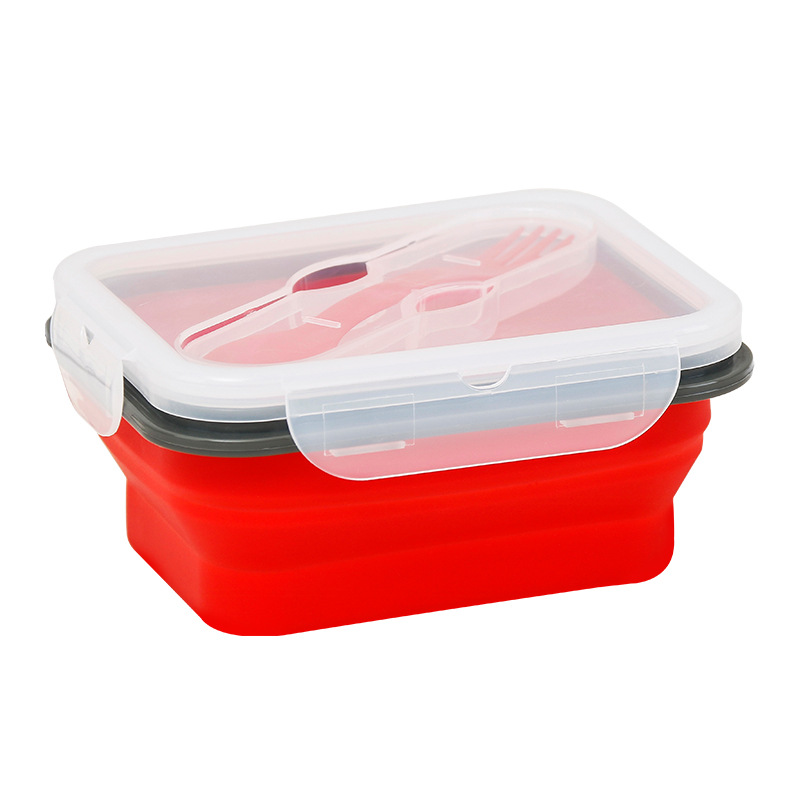 24oz Collapsible Silicone Lunch Box