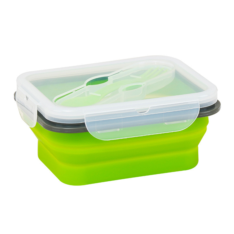 24oz Collapsible Silicone Lunch Box