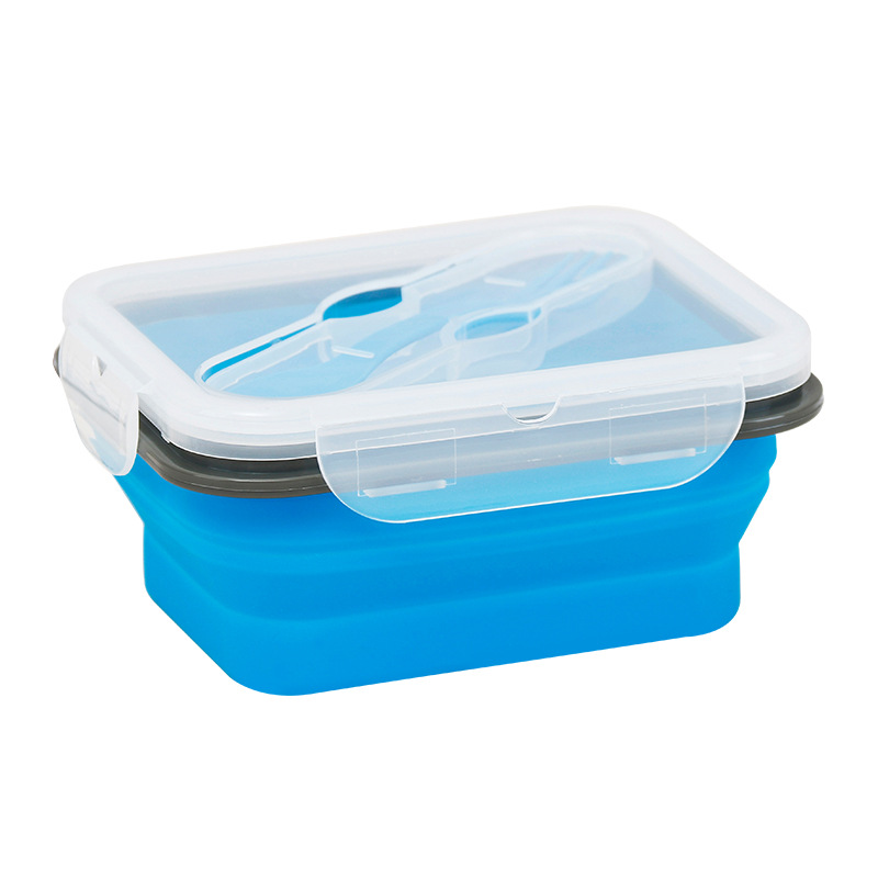 24oz Collapsible Silicone Lunch Box