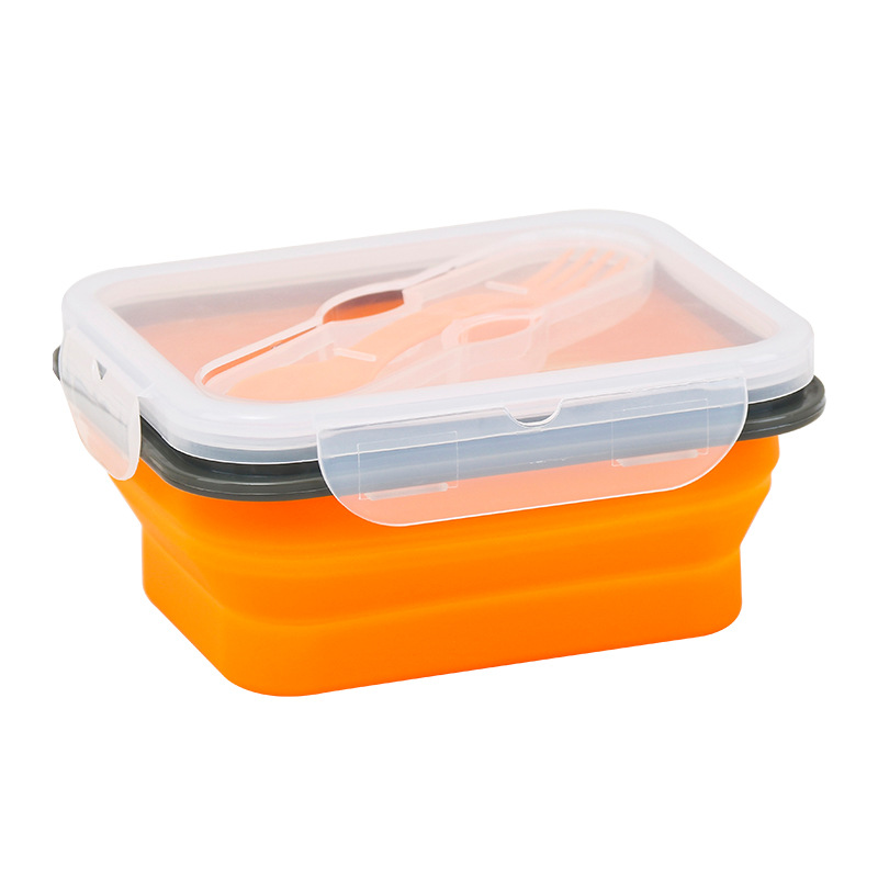 24oz Collapsible Silicone Lunch Box