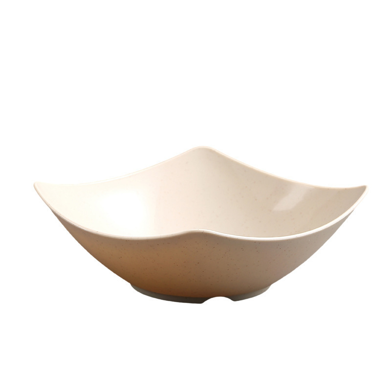 Square Wave-Edge Bowl