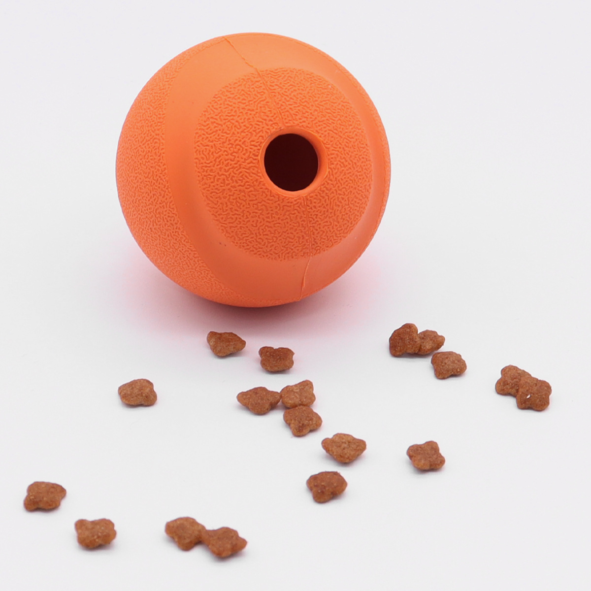 Silicone Treat-Dispensing Dog Ball