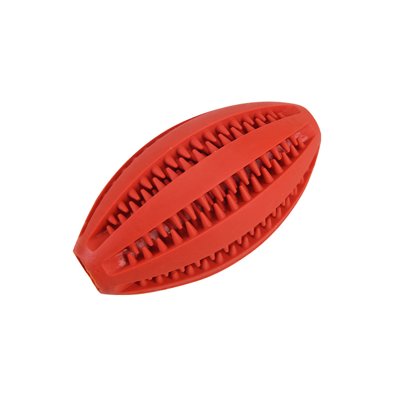 Rubber Football Dog Chew Toy