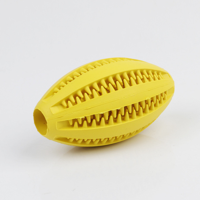Rubber Football Dog Chew Toy