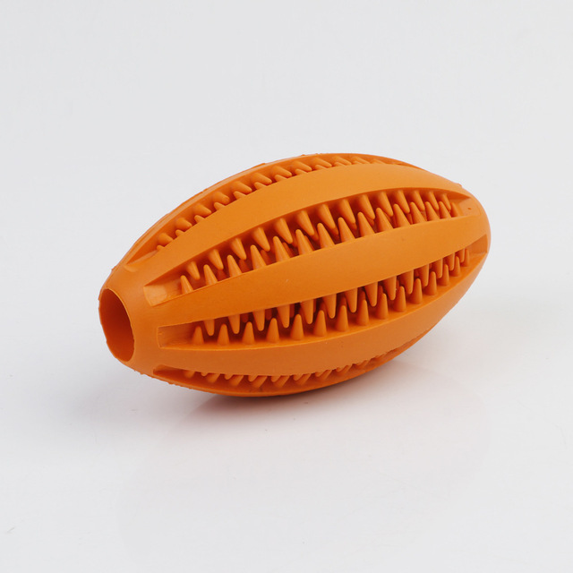 Rubber Football Dog Chew Toy