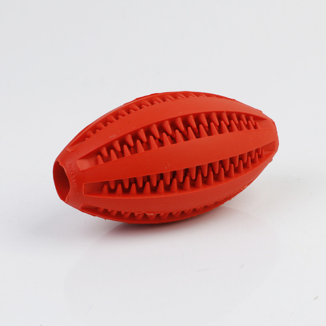 Rubber Football Dog Chew Toy