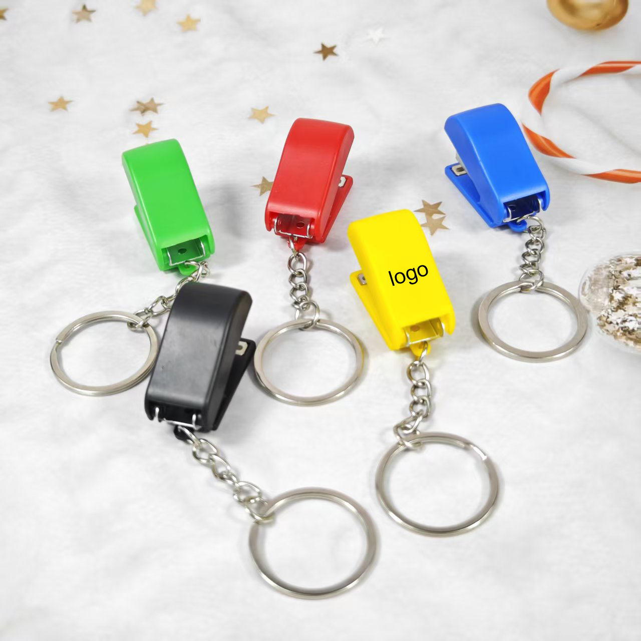 Mini Stapler Keychain