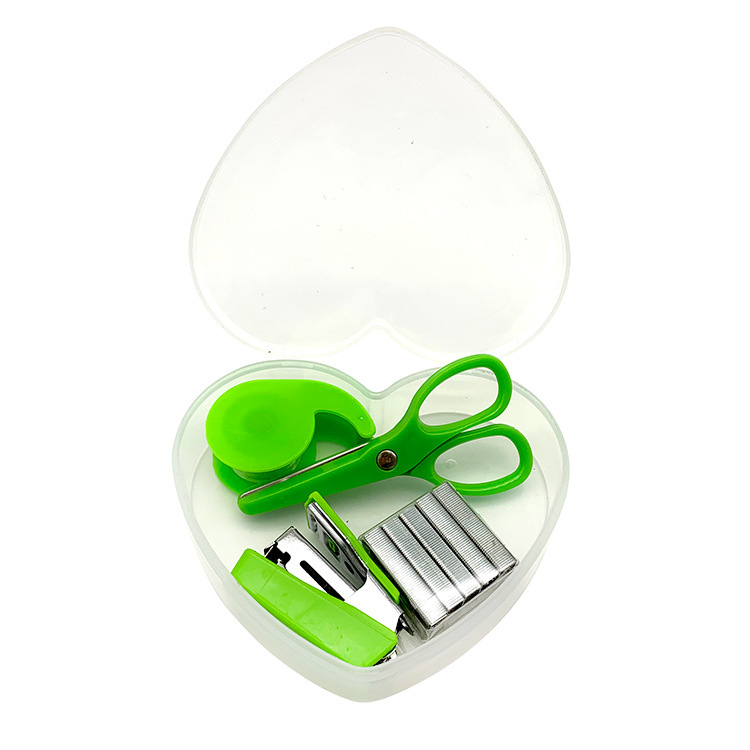 Heart-Shaped Mini Stationery Combo Set