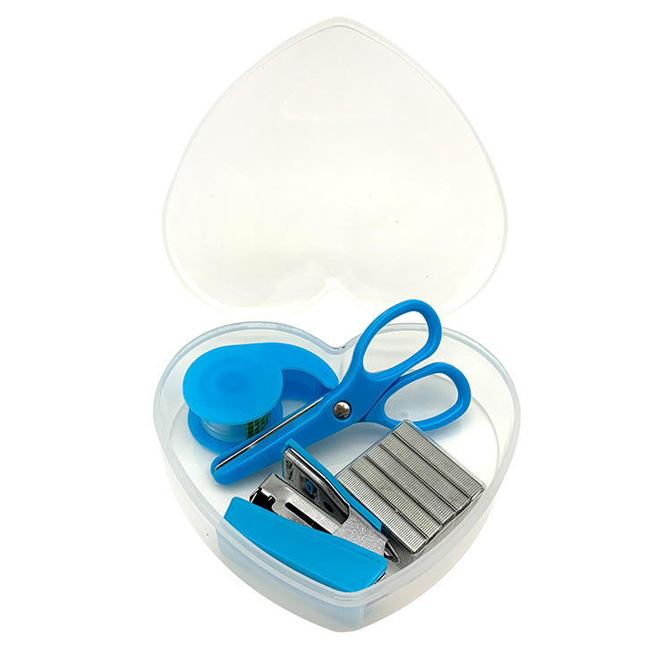 Heart-Shaped Mini Stationery Combo Set