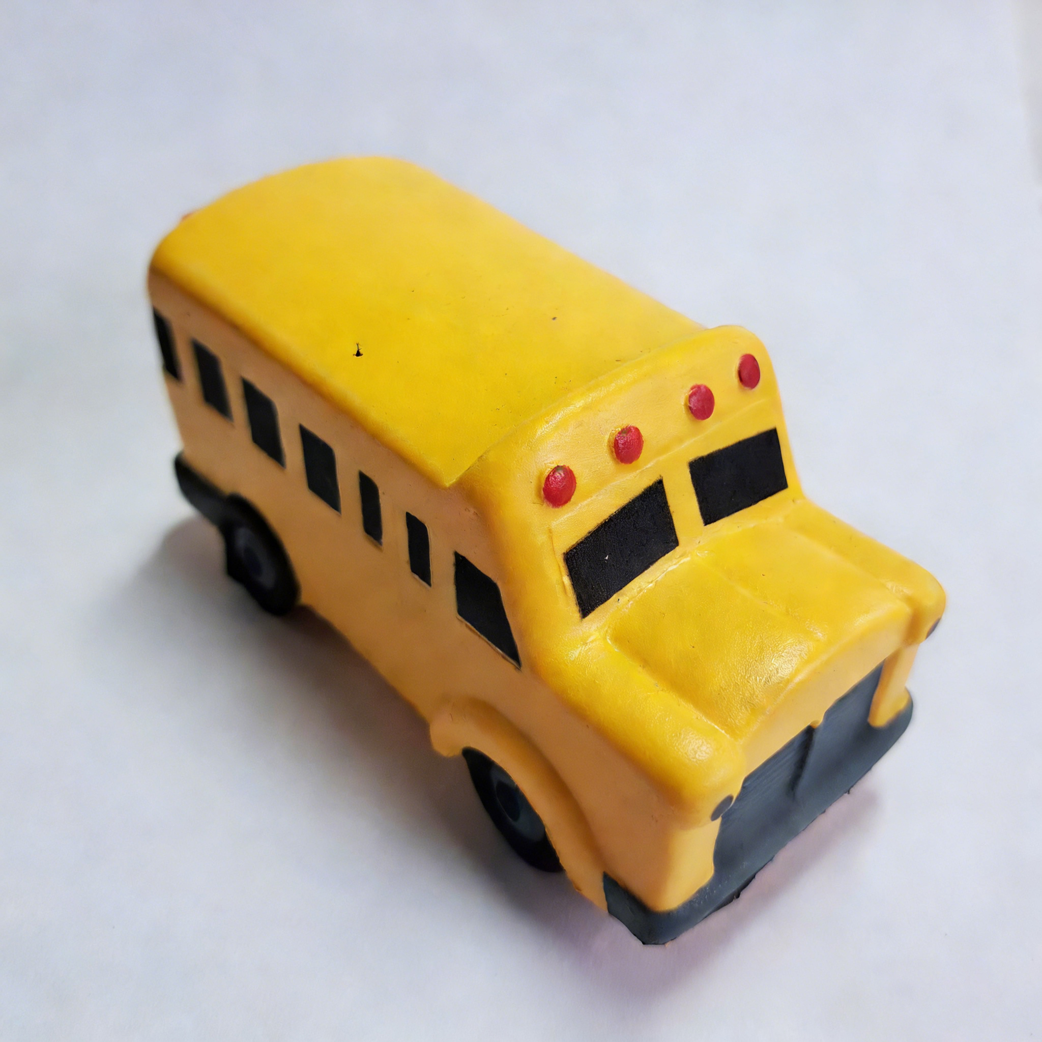 School Bus Shaped PU Stress Ball