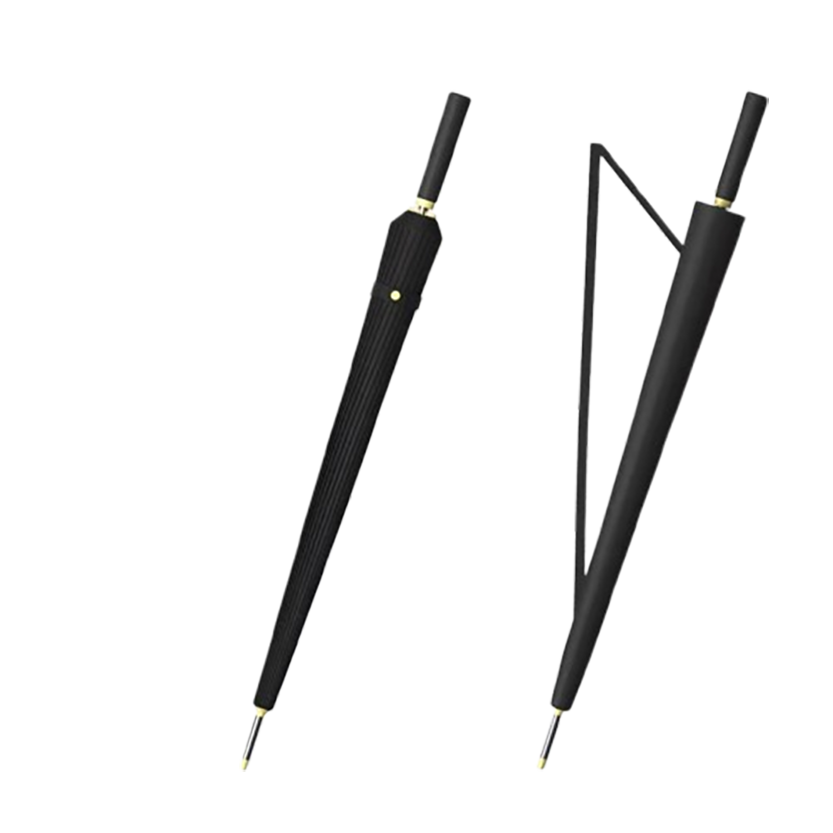 24-Bone Large Umbrella with Straight Handle