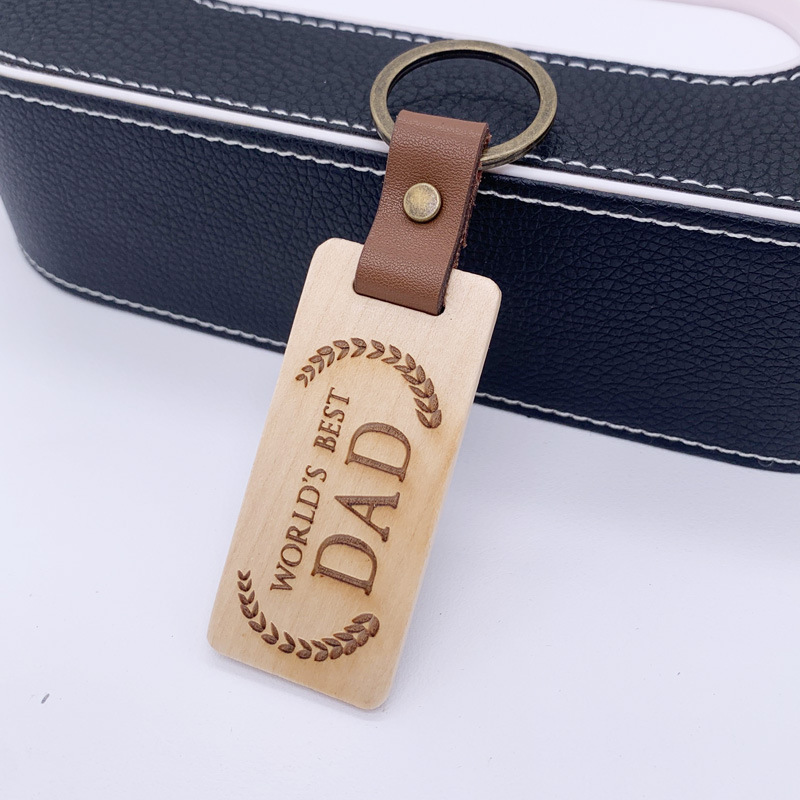 Wooden Keychain