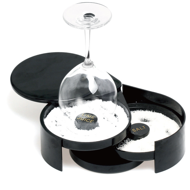 3 Tiers Bar Juice Cocktail Seasoning Box