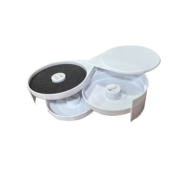 3 Tiers Bar Juice Cocktail Seasoning Box