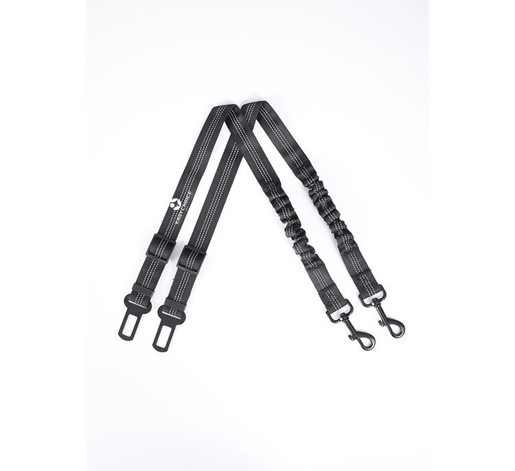 Reflective Elastic Pet Car Seatbelt