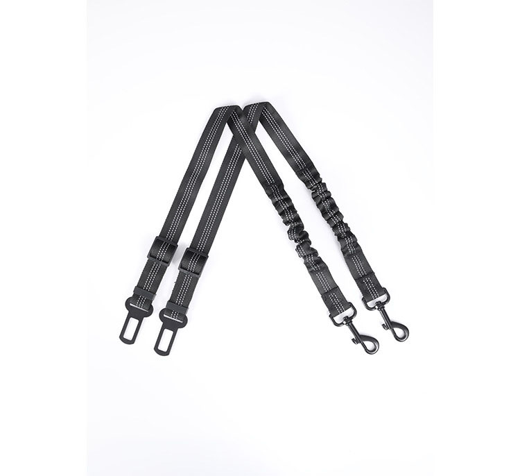 Reflective Elastic Pet Car Seatbelt