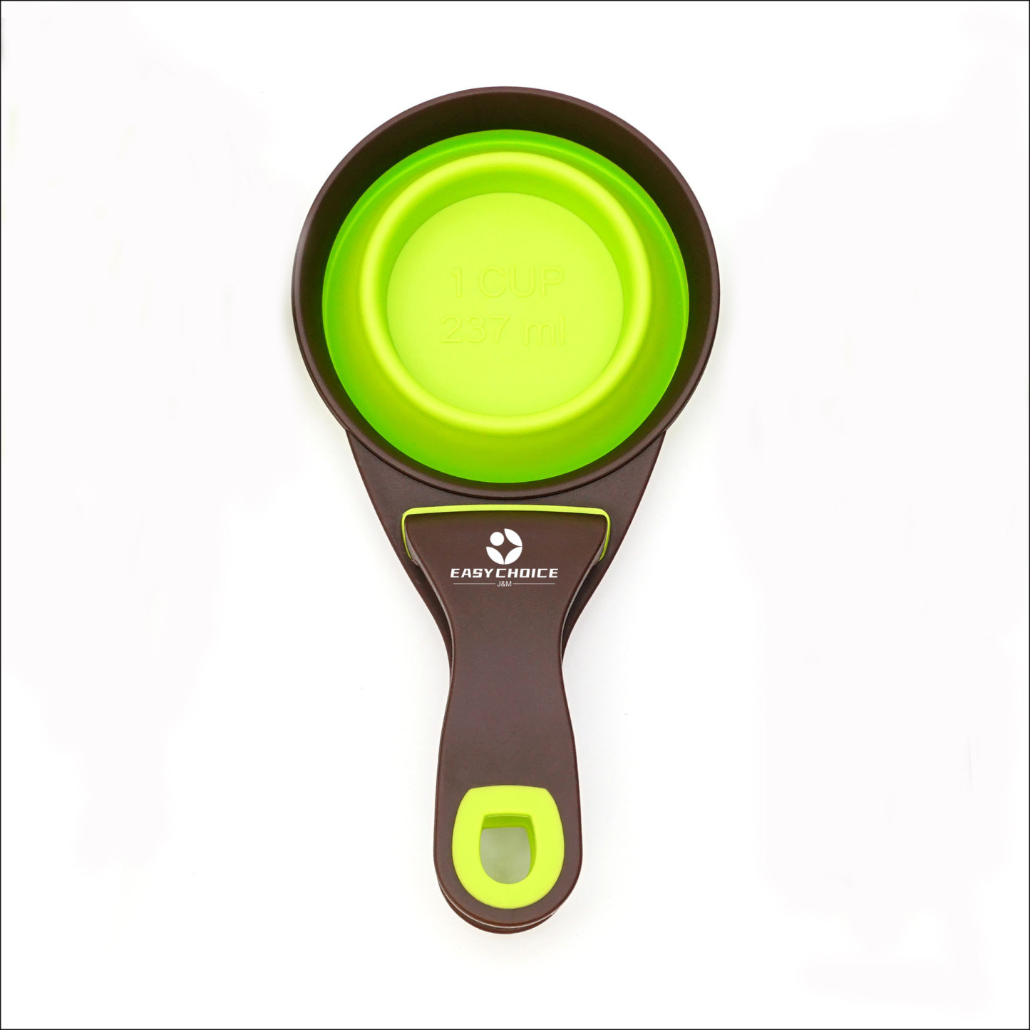 Silicone Collapsible Pet Food Scoop