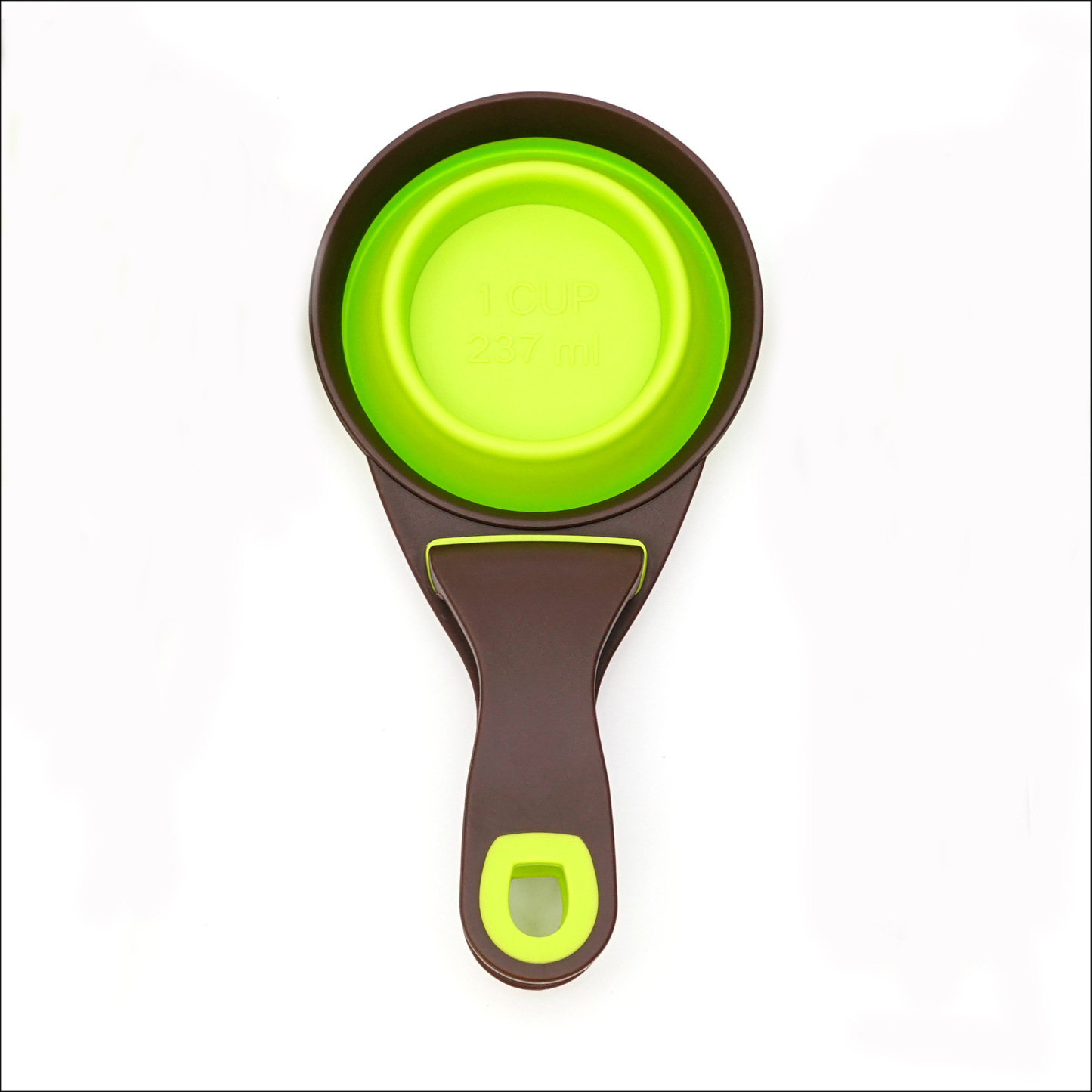 Silicone Collapsible Pet Food Scoop