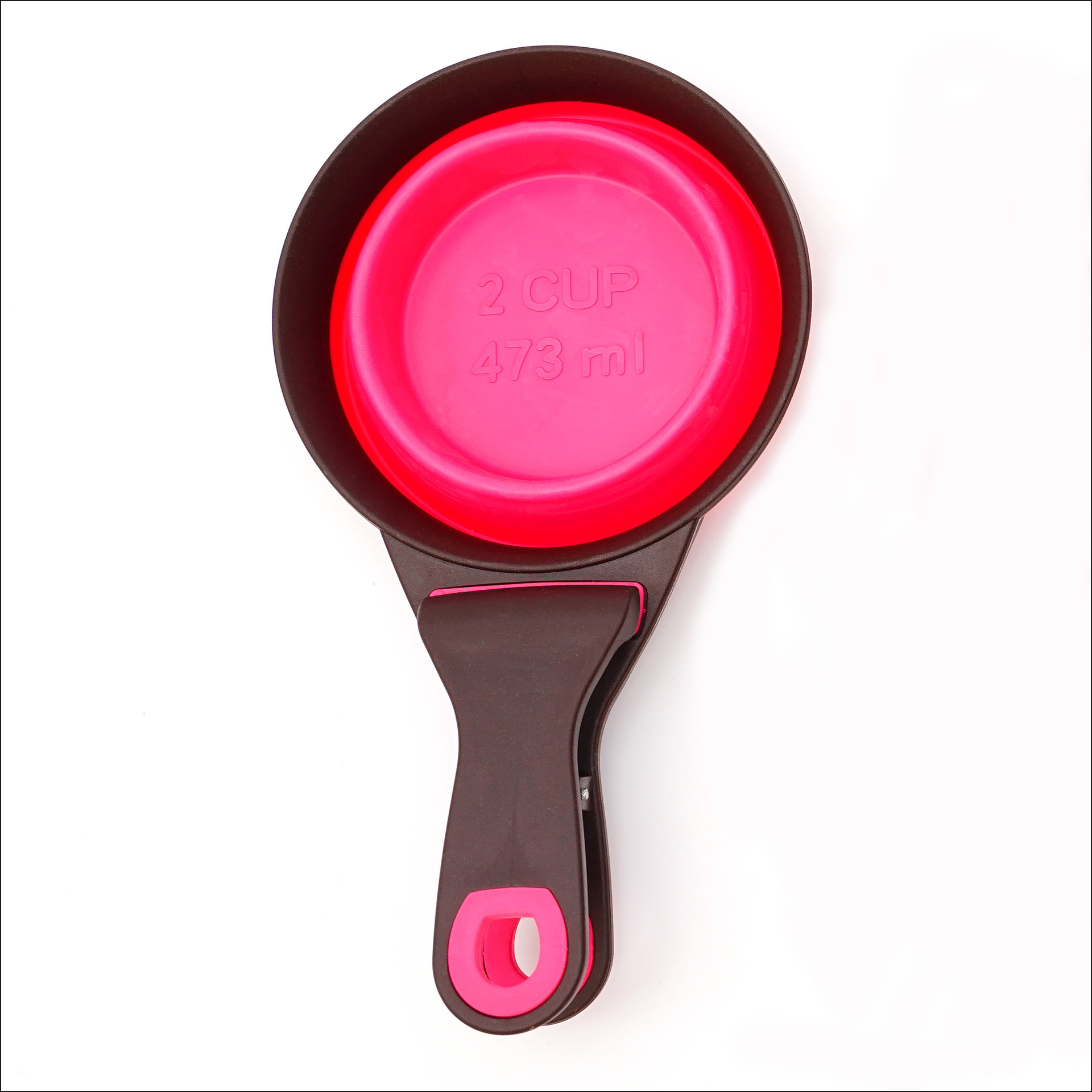 Silicone Collapsible Pet Food Scoop