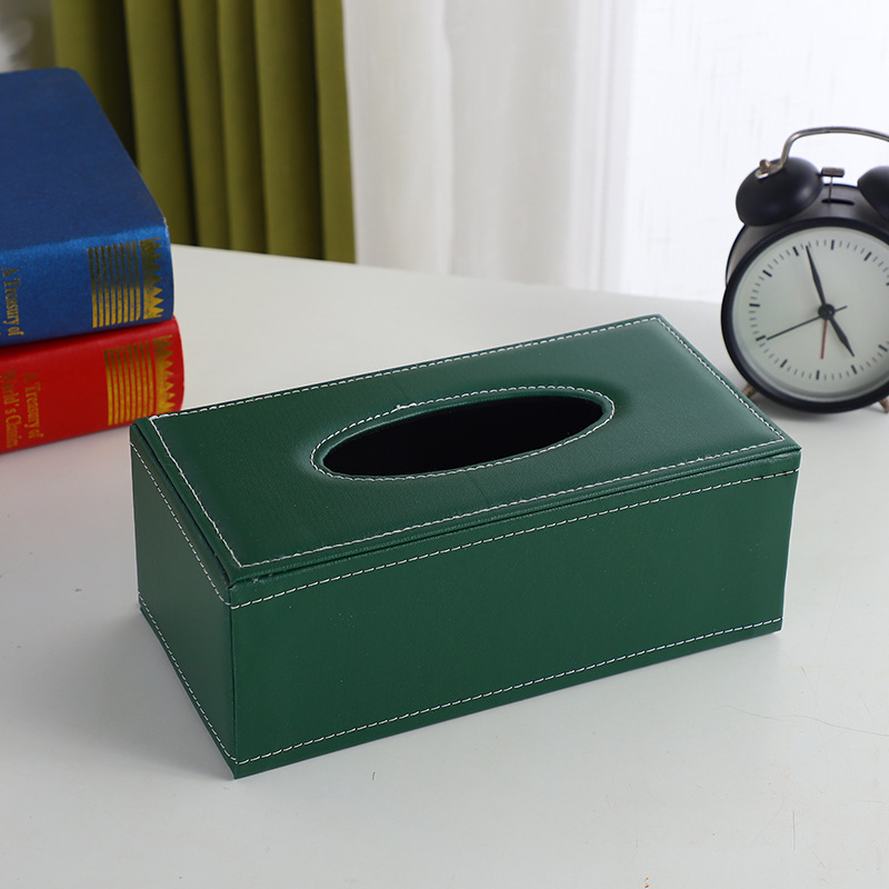 PU Leather Tissue Box