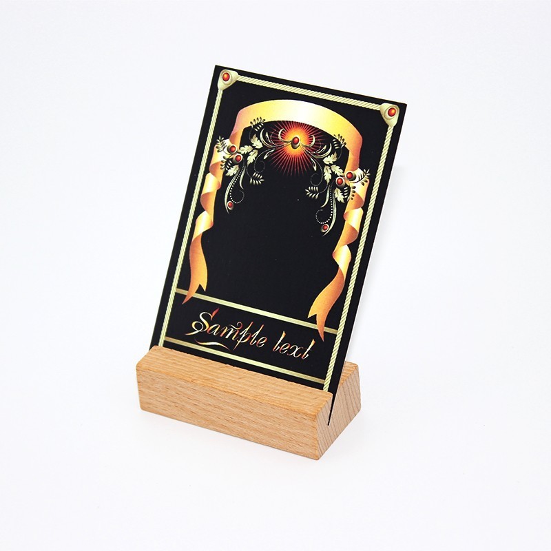 Wooden Price Tag Holder