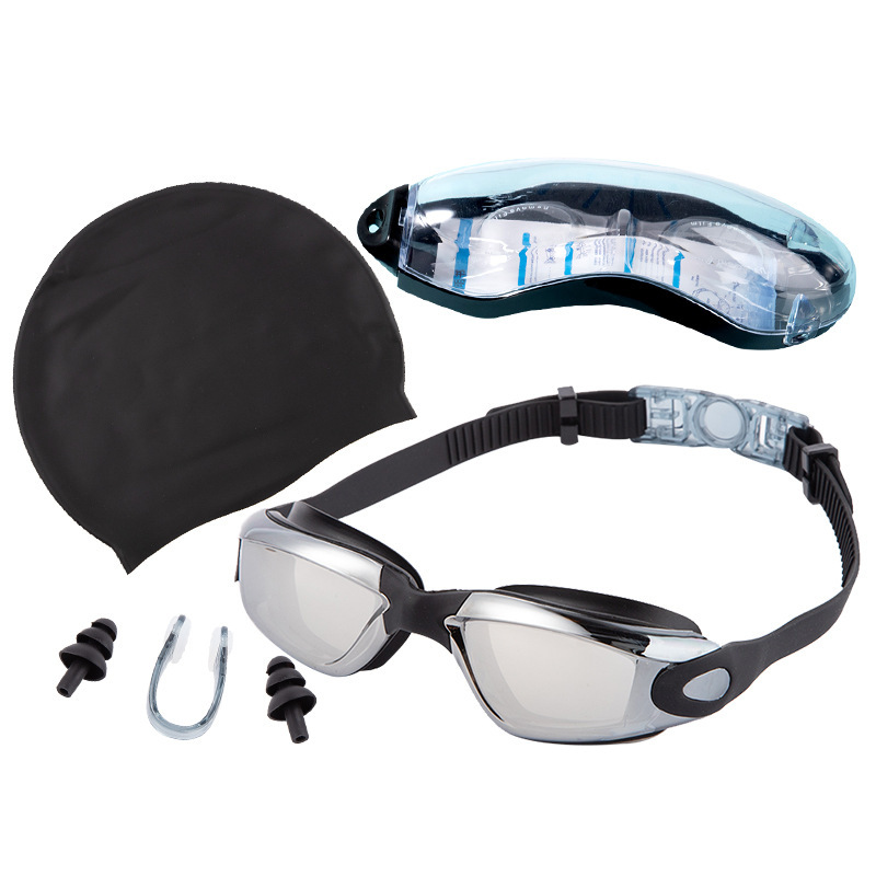 Swimming Goggles and Cap Set