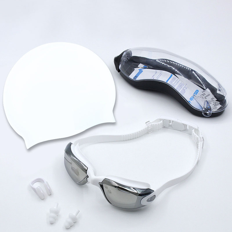 Swimming Goggles and Cap Set