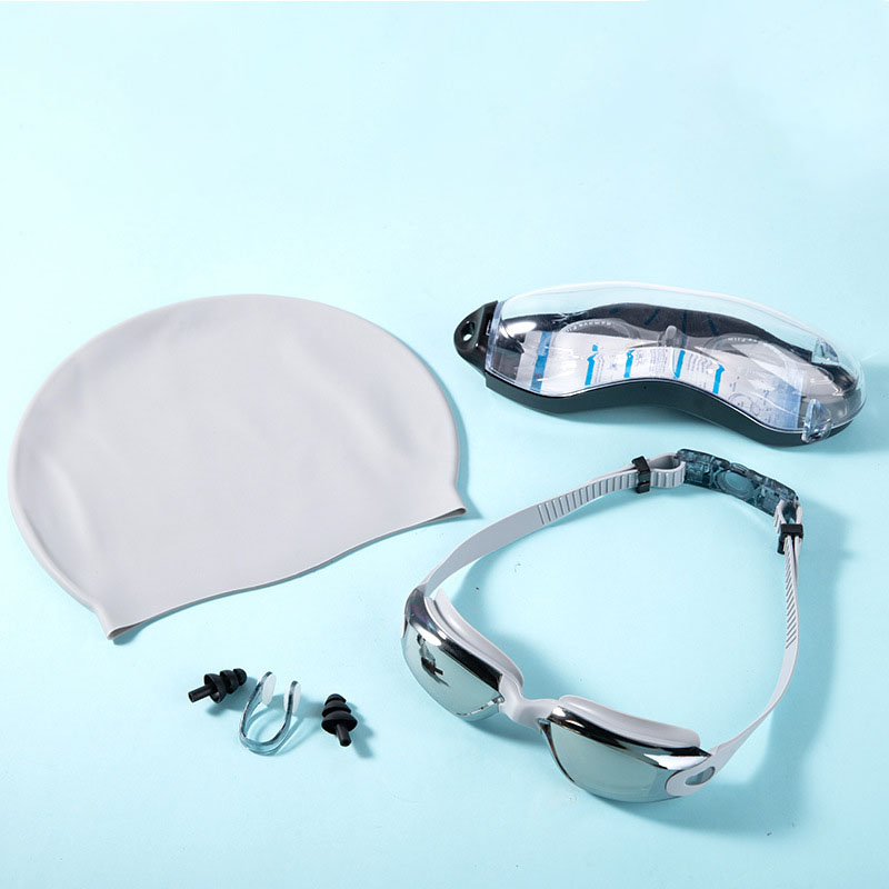 Swimming Goggles and Cap Set