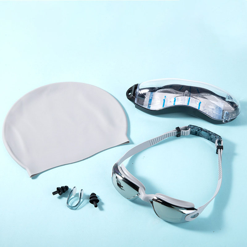 Swimming Goggles and Cap Set
