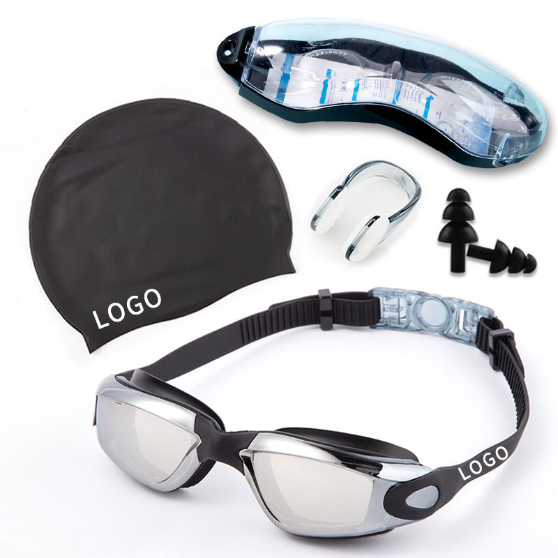 Swimming Goggles and Cap Set