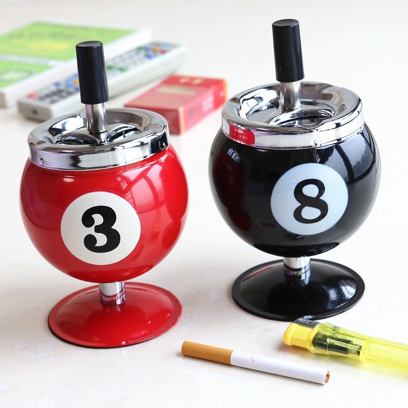 Billiard Metal Ashtray